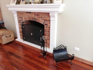 Chimenea artística